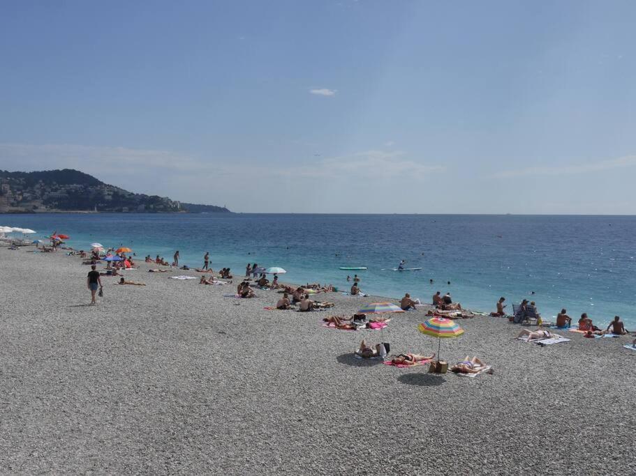 Mediterranee - Un Trois Pieces A Deux Pas De La Plage Nizza Kültér fotó