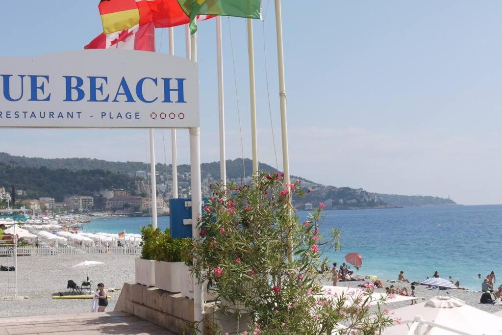 Mediterranee - Un Trois Pieces A Deux Pas De La Plage Nizza Kültér fotó